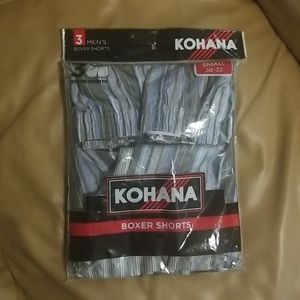 3 men's boxer shorts